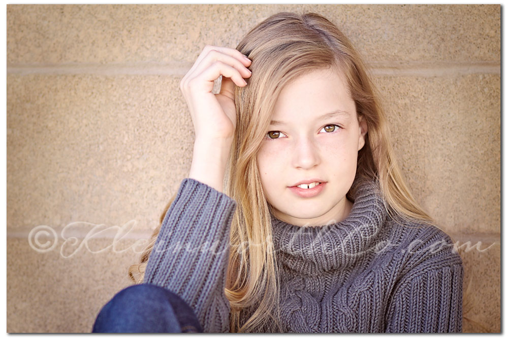 Happy 12th Birthday Miss A, tween photography