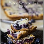 Blueberry Pie Bars {Recipe}