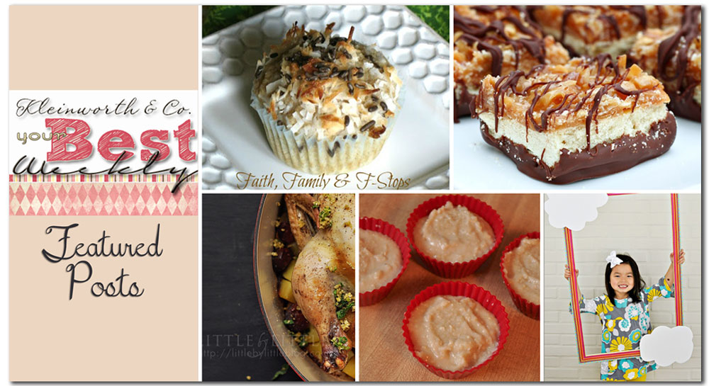 Chocolate Dipped Coconut Meringues ~ Your Best Weekly, weekly features