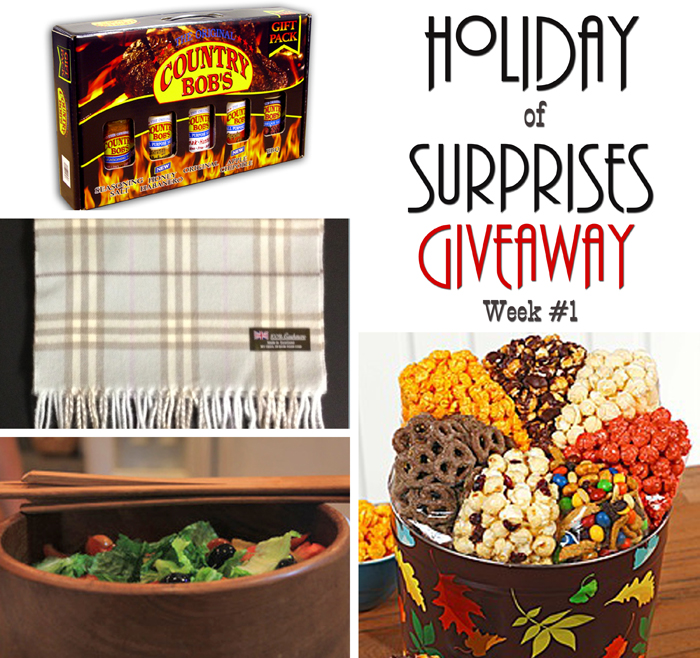 Holiday of Surprises Giveaway Week #1