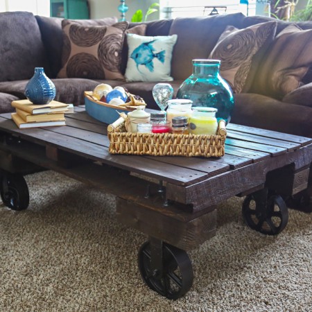 Industrial Cart Coffee Table