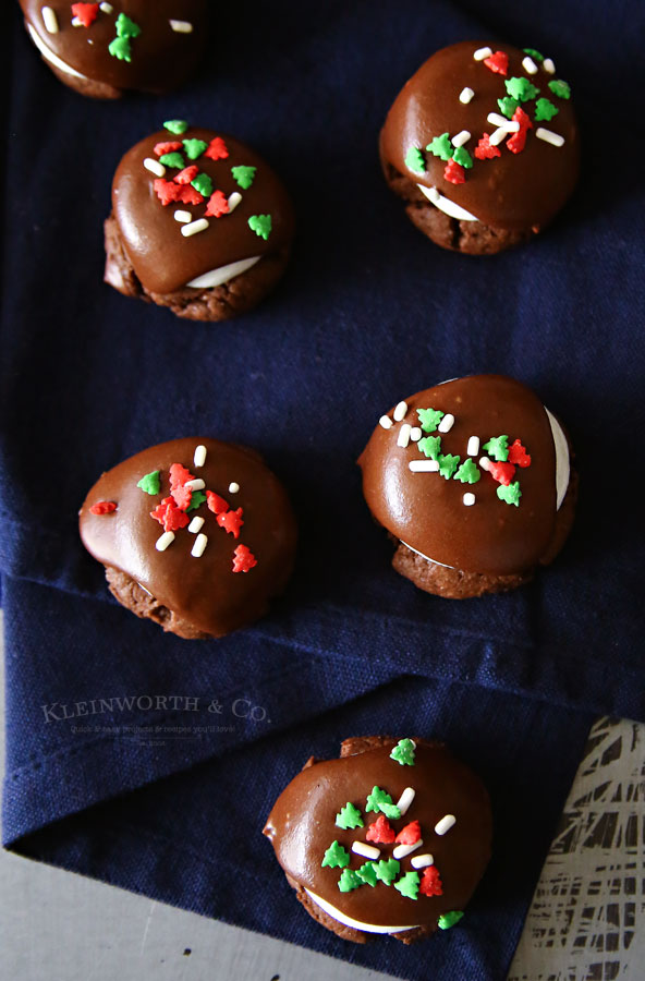 Chocolate Marshmallow Cookies