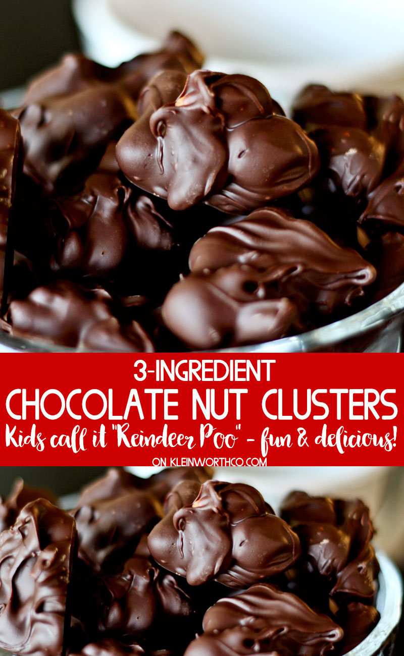 Chocolate Nut Clusters (or Reindeer Poo) recipe