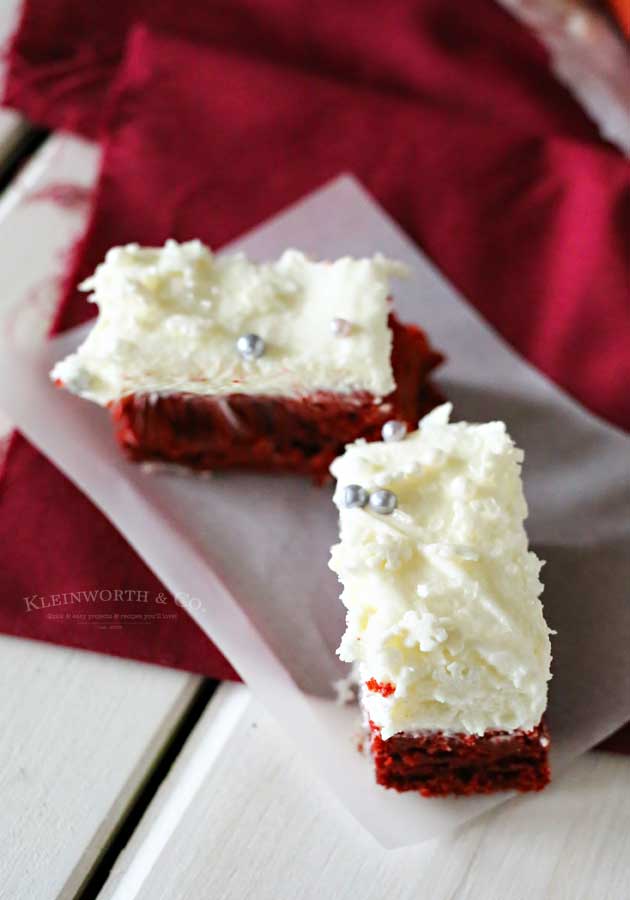 red velvet holiday recipes