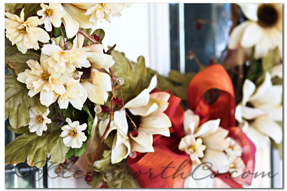 Early Fall Wreath, Sunflower Wreath