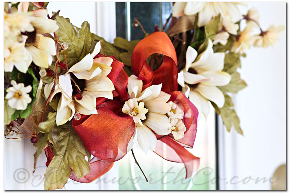 Early Fall Wreath, Sunflower Wreath