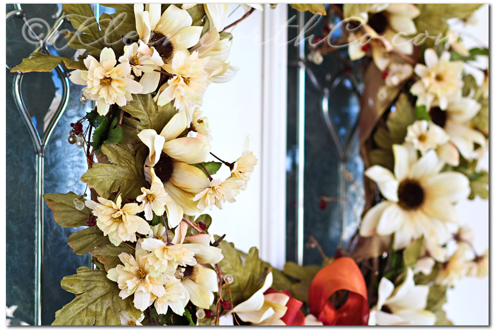 Early Fall Wreath, Sunflower Wreath