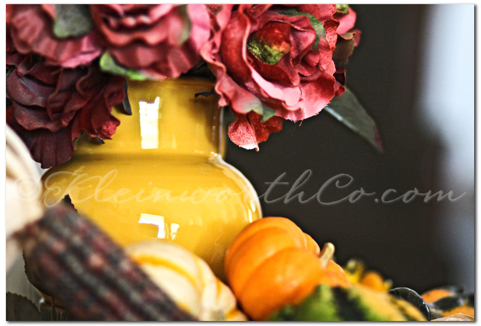 Fall Table Centerpiece, fall decorating, fall home decor