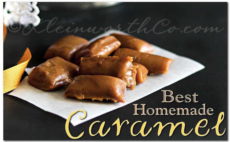 Best Homemade Caramel {RECIPE}