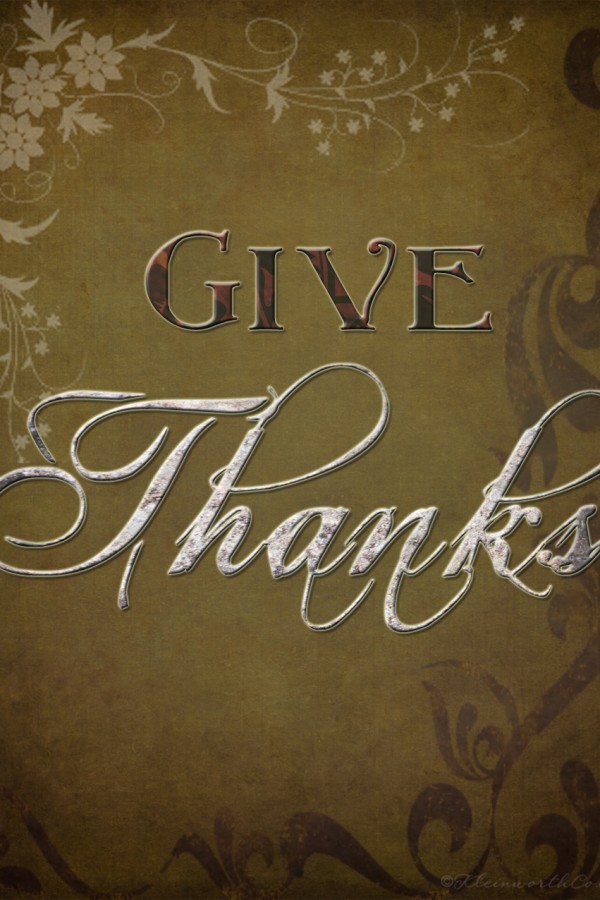 give thanks printable