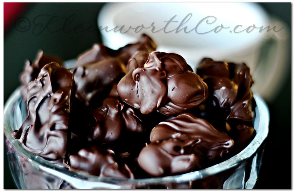 Chocolate Nut Clusters, Top 12 Chocolate Recipes from Kleinworthco.com