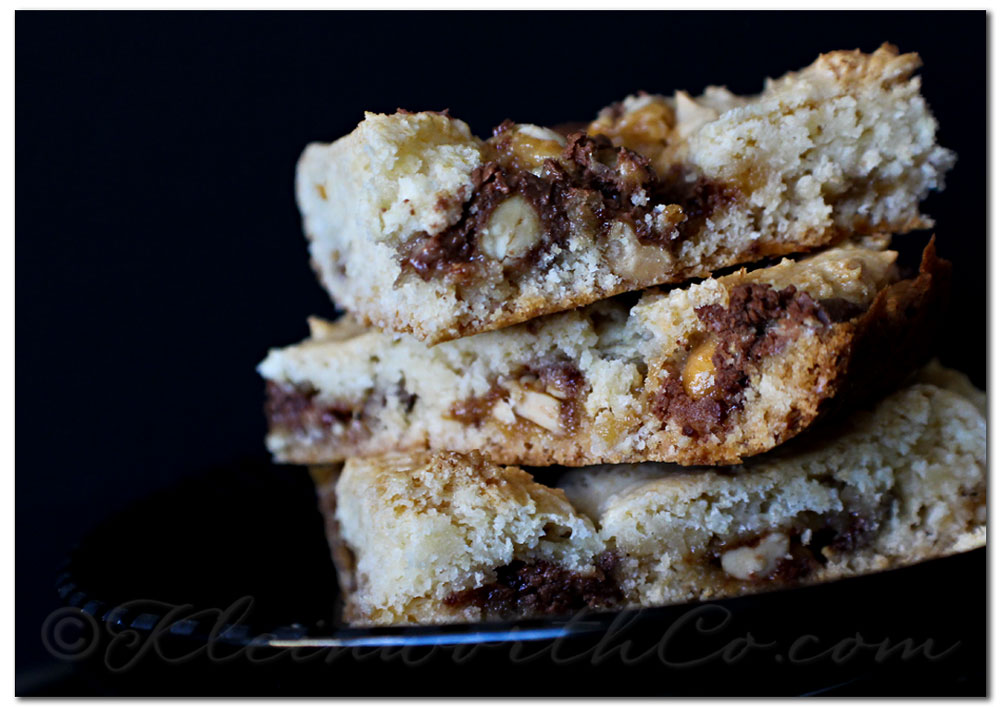 Snickers Cake Mix Bars