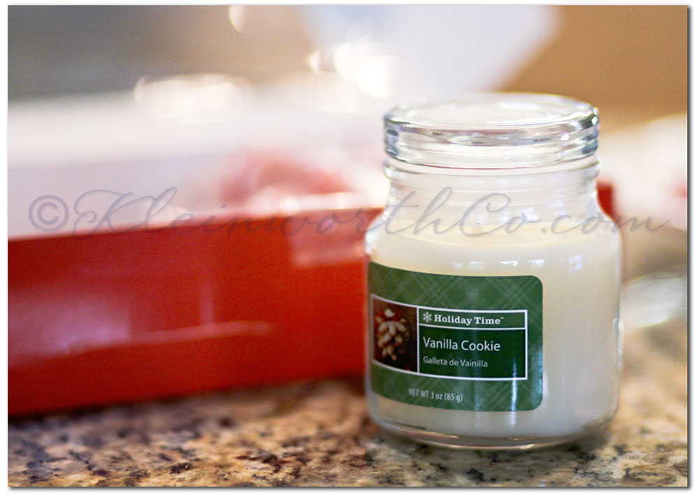 Candy Cane Candle