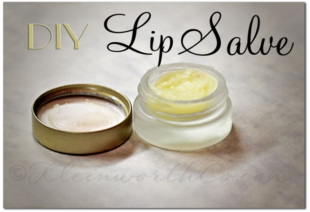 {DIY} Lip Salve, lip balm