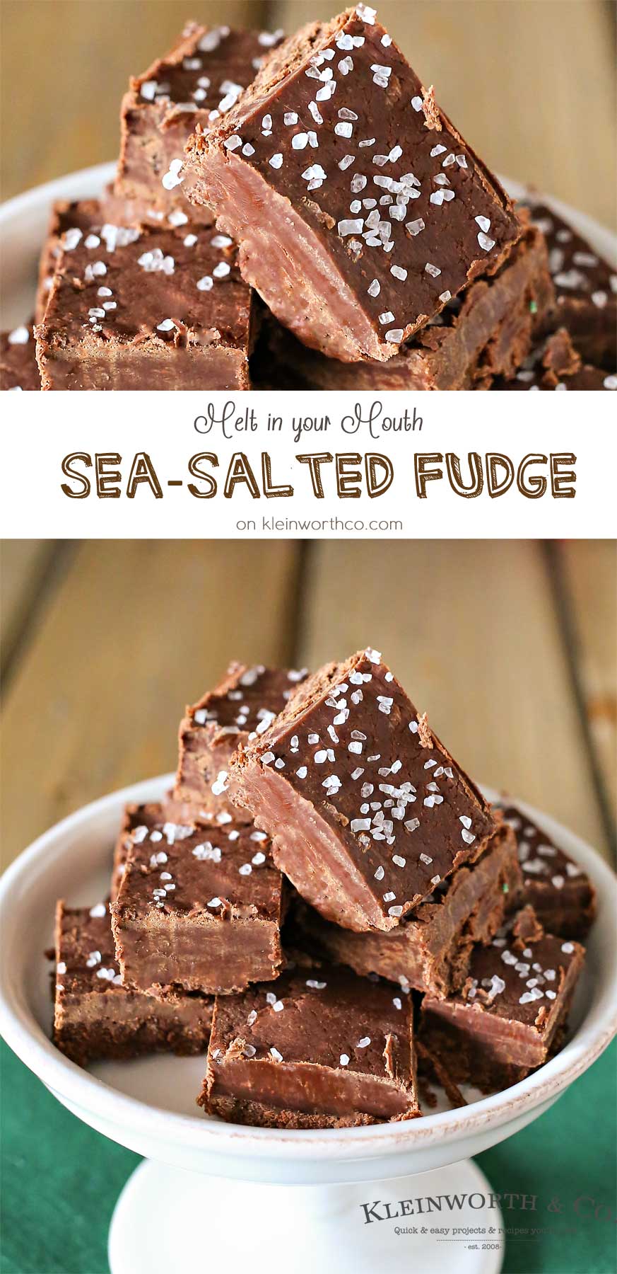 Sea-Salted Fudge