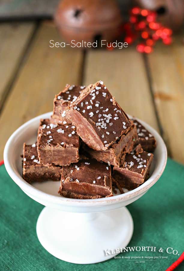 Sea-Salted Fudge