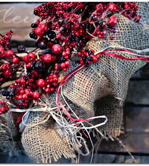 Rustic Winter Mantle {DIY}