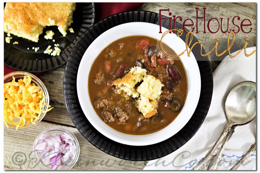 Best Firehouse Chili {Recipe}