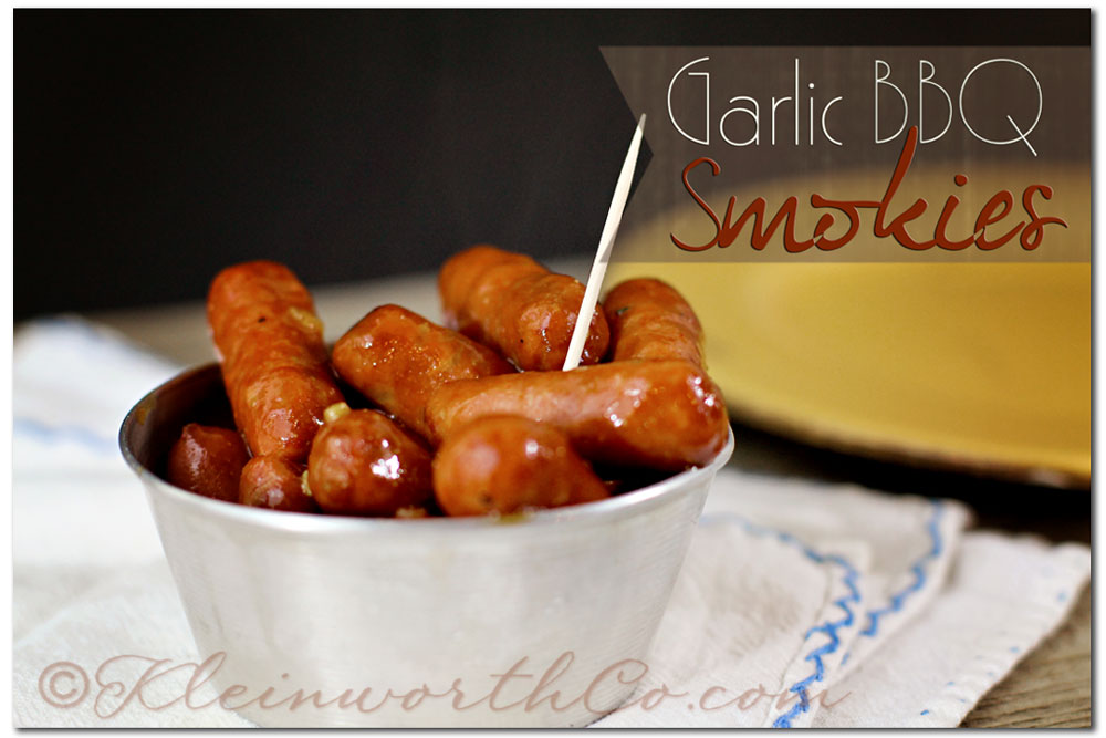 garlic bbq smokies, Your Best Weekly ~ Game Day Snacks