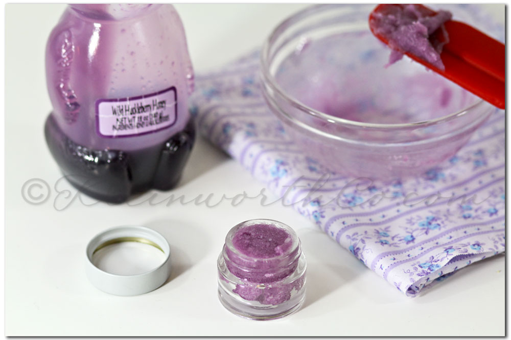 Huckleberry Honey Lip Scrub {DIY}