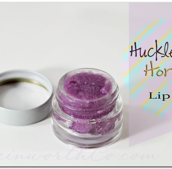 Huckleberry Honey Lip Scrub {DIY}