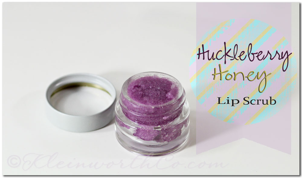 Huckleberry Honey Lip Scrub {DIY}