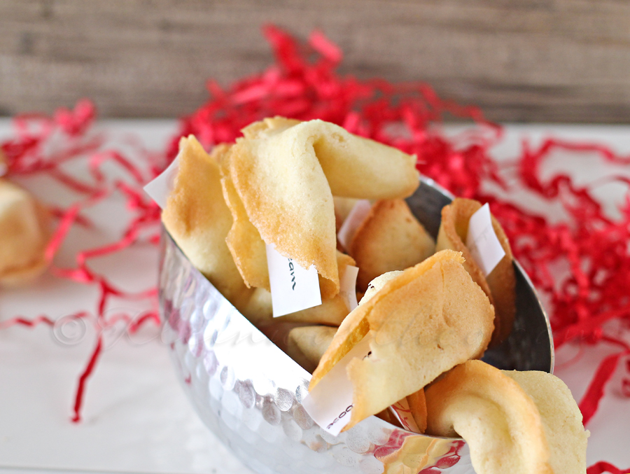 Homemade Fortune Cookies & Free Printable