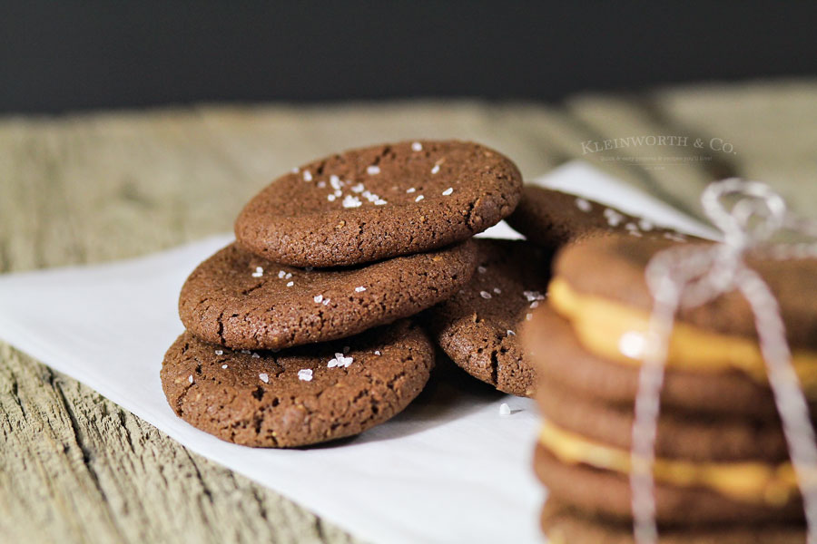 chocolate sea salt cookies