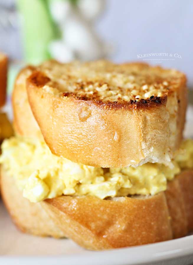 egg salad sandwich melt