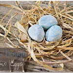 Salt-Dough "Robin Eggs"