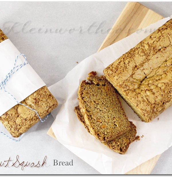 Butternut Squash Bread {Recipe}