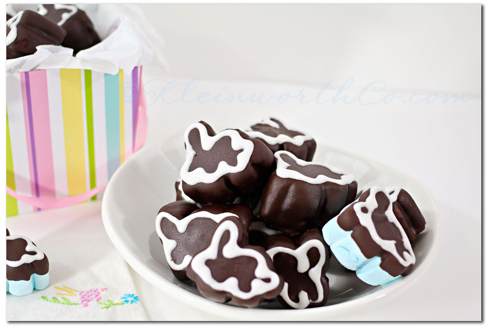 Chocolate Covered Bunny Marshmallows