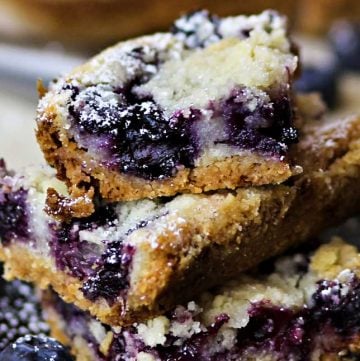 how to make Blueberry Pie Bars