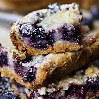 how to make Blueberry Pie Bars