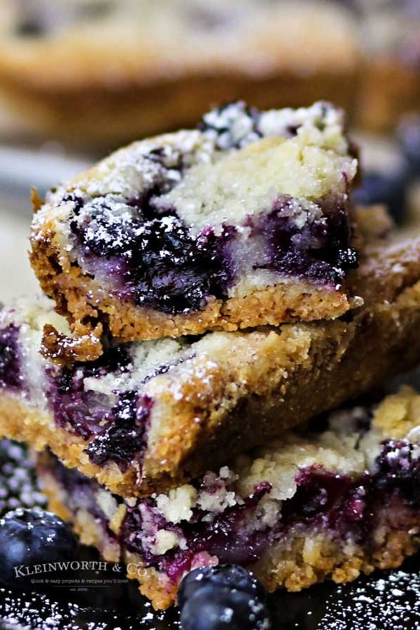 how to make Blueberry Pie Bars