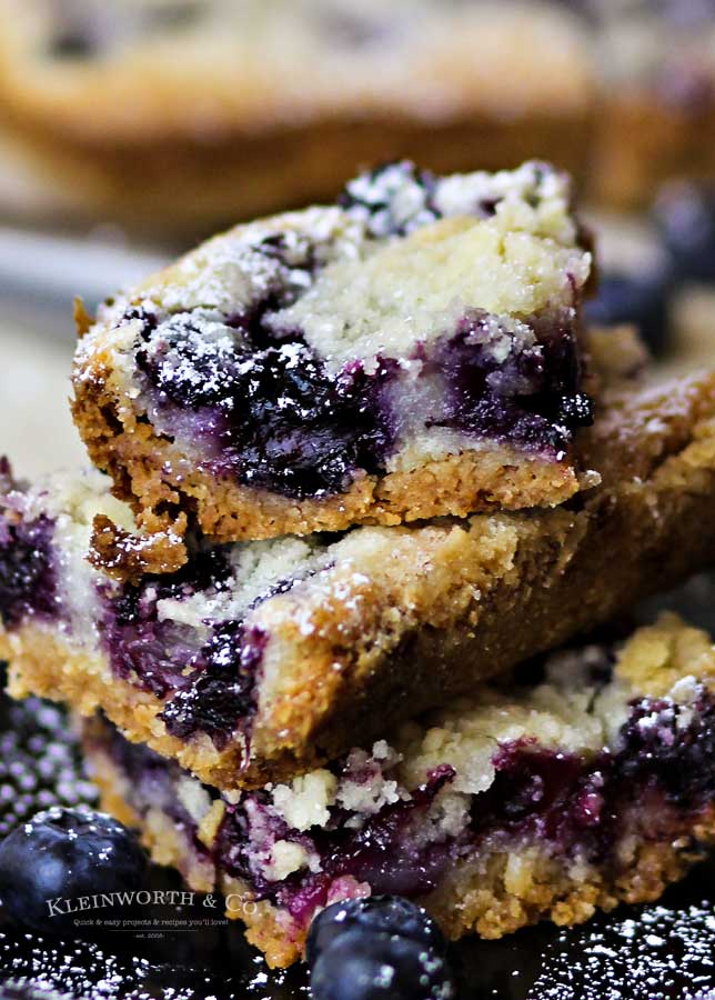 how to make Blueberry Pie Bars