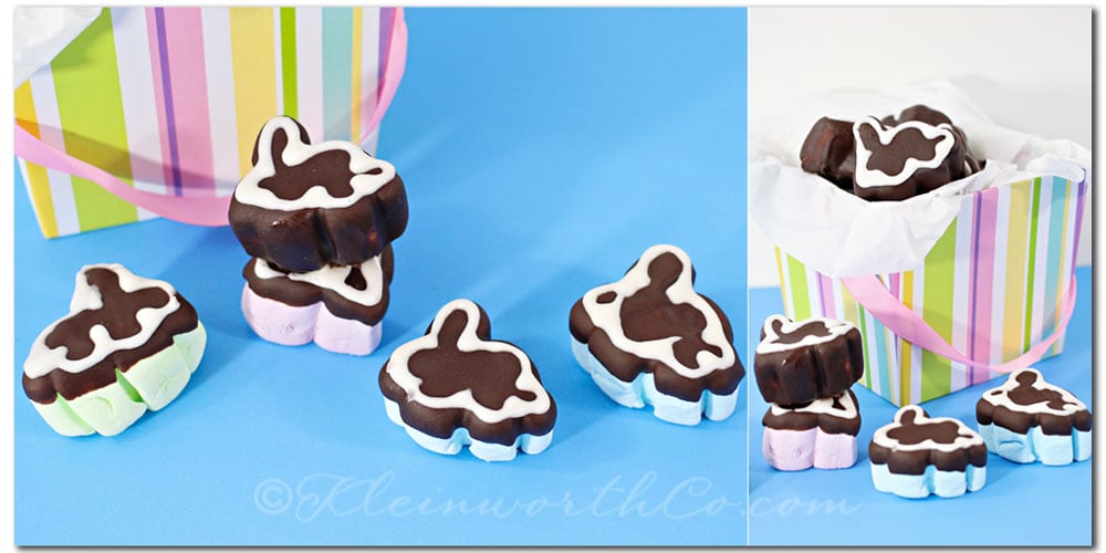 Chocolate Covered Bunny Marshmallows
