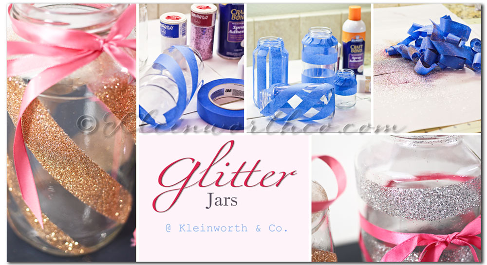 Glitter Jars  tutorial