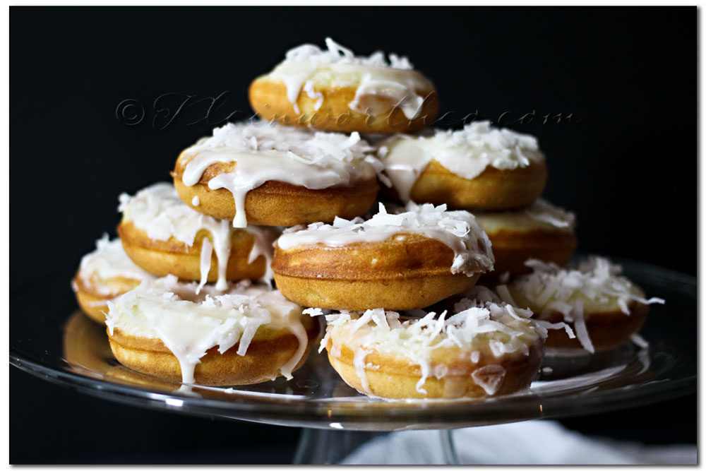 Banana Coconut Donuts, recipe