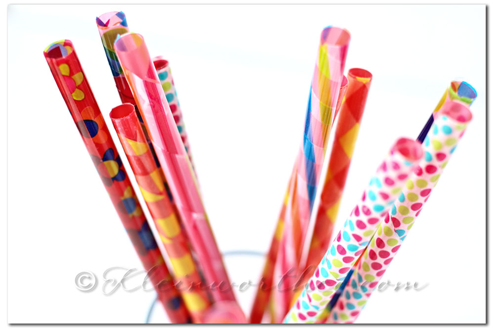 DIY Party Straws ~ Project 52 ~ Week 14