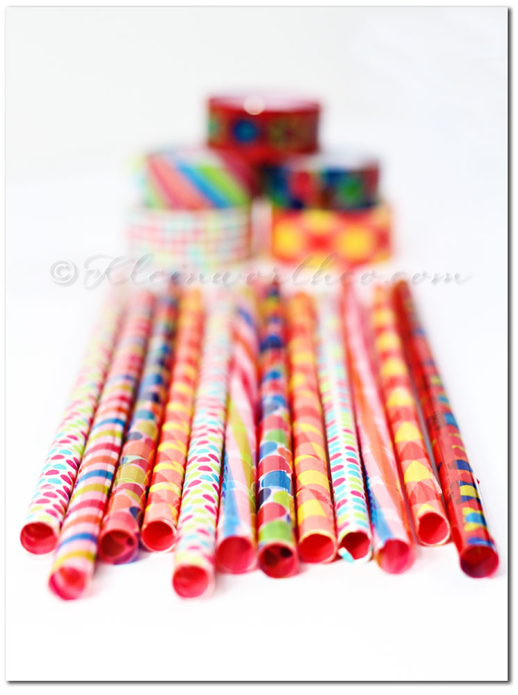 DIY Party Straws ~ Project 52 ~ Week 14