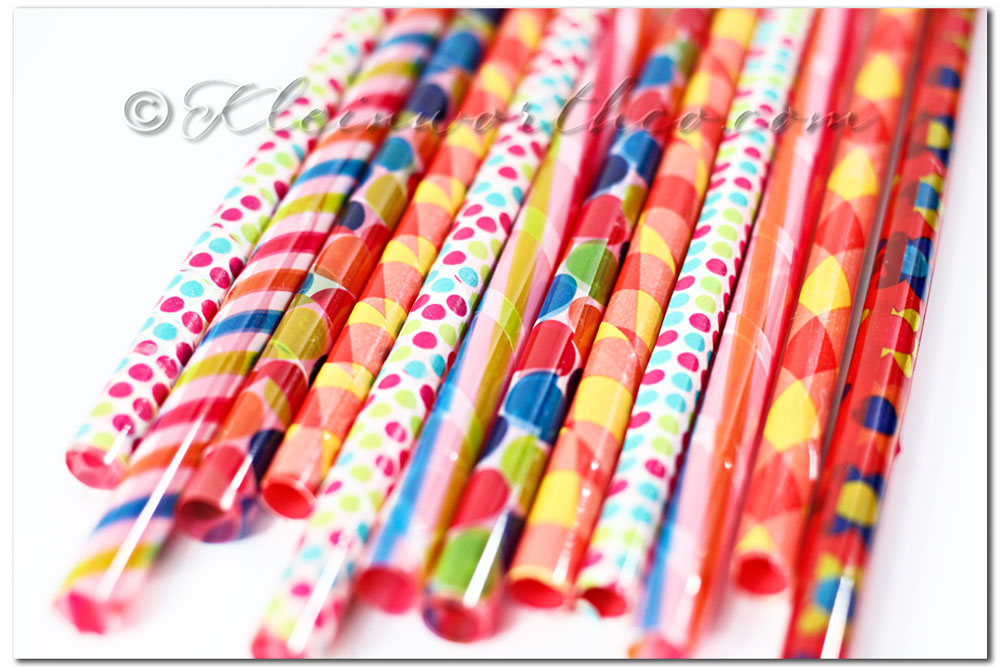 DIY Party Straws ~ Project 52 ~ Week 14