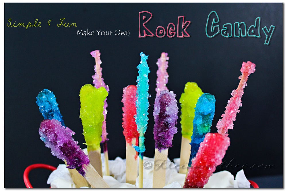Make your own Rock Candy