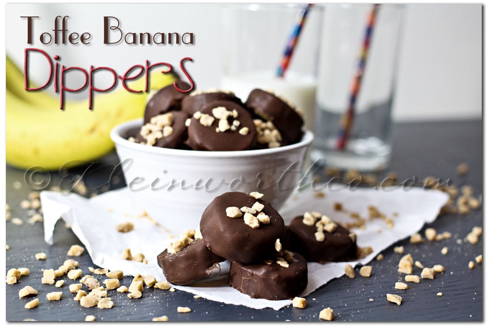 $100 Amazon Card Giveaway ~ Toffee Banana Dippers