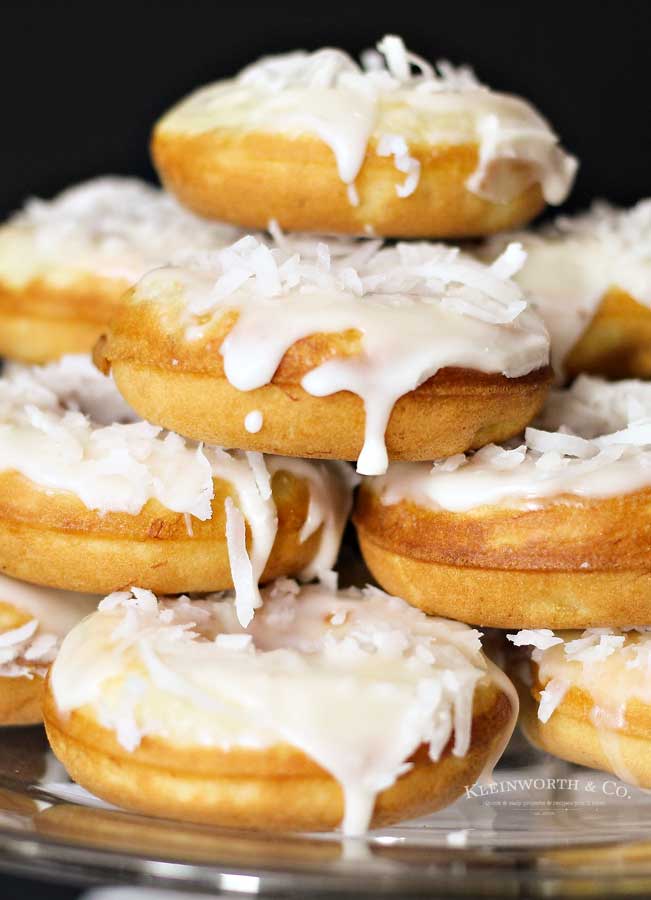 how to make Banana Coconut Donuts