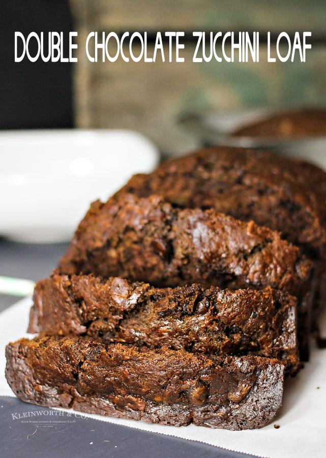 Double Chocolate Zucchini Loaf