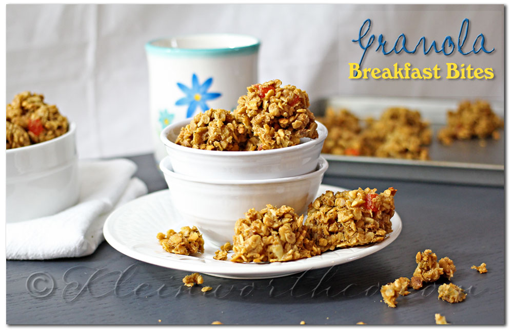 Granola Breakfast Bites {Recipe}