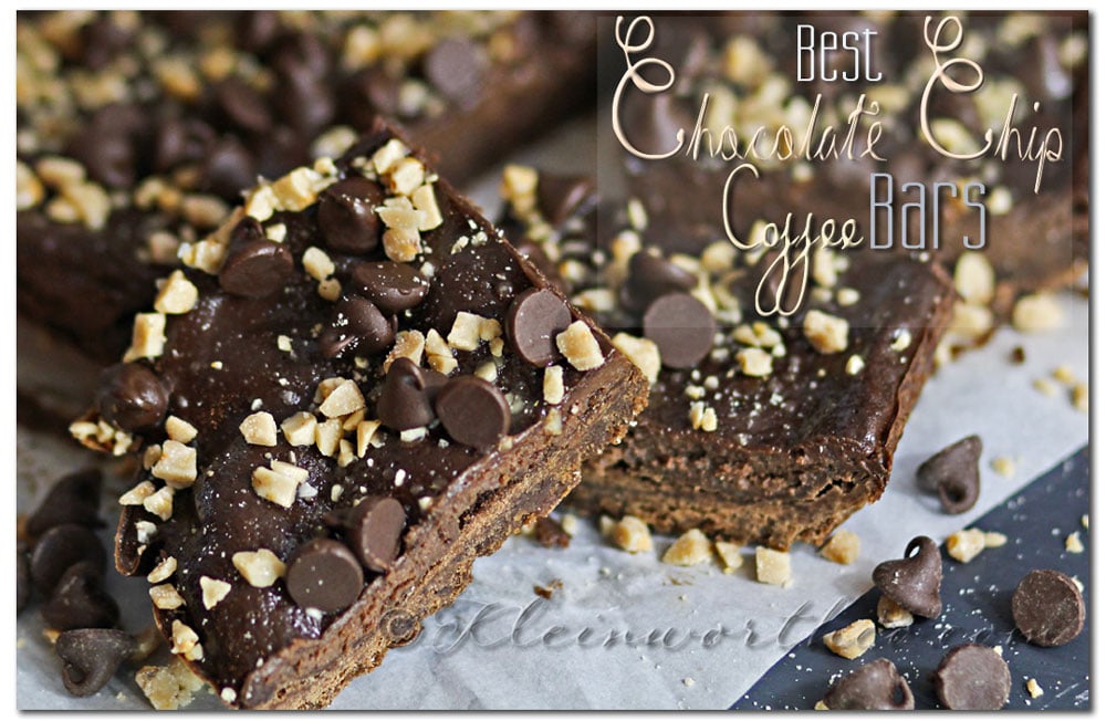 Best Chocolate Chip Coffee Bars from kleinworthco.com