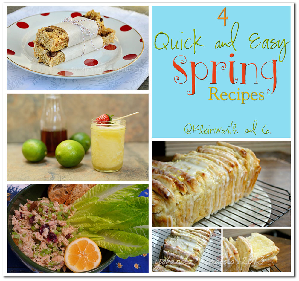 4 Quick & Easy Spring Recipes