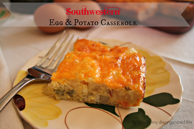 Southwestern Egg and Potato Casserole